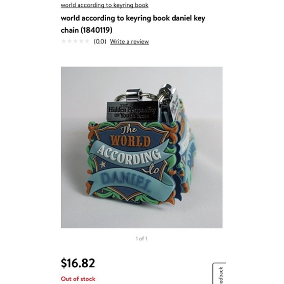 NEW ‘Michelle’ Keyring - Picture 5 of 6